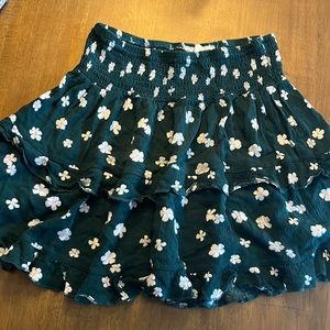 Pacsun LA Hearts tiered skirt